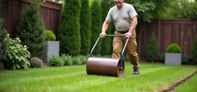 Comment bien rouler sa pelouse après semis : techniques et conseils pratiques